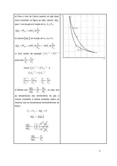 Guia de Estudos sobre Entropia GABARITO - Departamento de ...