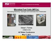 Microbial Fuel Cells (MFCs): - AZ Water Association