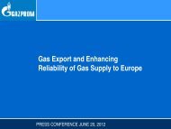 Presentation - Gazprom