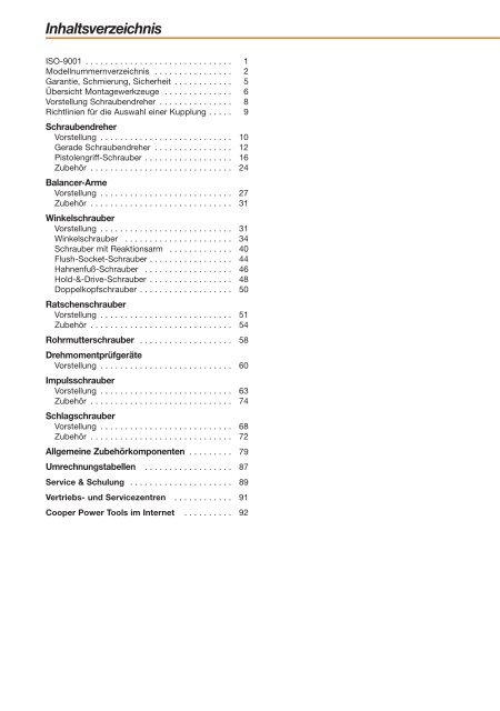 Clecomatic® Schraubendreher - Frank Drucklufttechnik