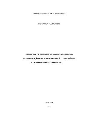 Dissertação em PDF - departamento de engenharia florestal - ufpr ...