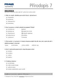 1 TEST – PTÁCI II (správná je vždy pouze jedna odpověď ... - Fraus