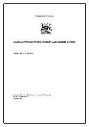 Uganda Participatory Poverty Assessment Report - Foodnet