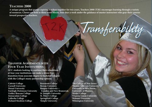 Award Winning Viewbook - Gloucester County College