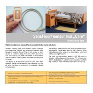 Prices sensor mat - professional care - Future Shape