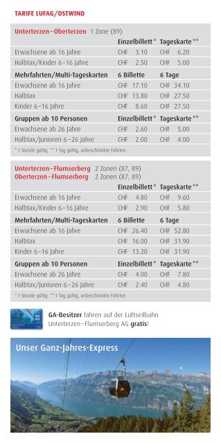 Tarife LUFAG Winter 2012/13 (PDF) - Flumserberg