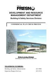 development and resource management department - City of Fresno