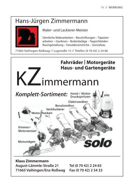 Ausgabe 1 - FV Roßwag