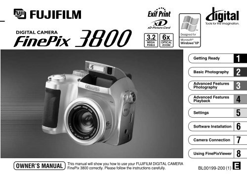 FinePix 3800 Manual