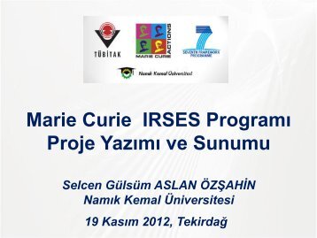 Ulusal Yenilik Sistemimizin Geleceği - 7. Çerçeve Programı