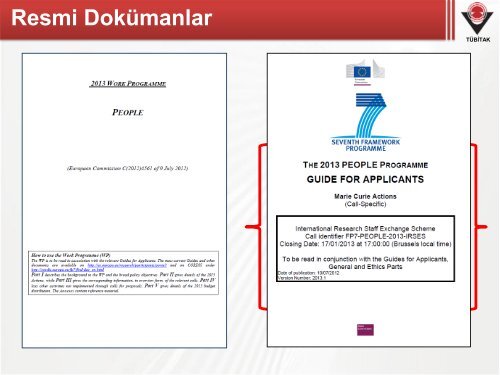 Ulusal Yenilik Sistemimizin Geleceği - 7. Çerçeve Programı