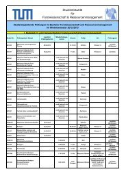 14.02.2013 - Studienfakultät für Forstwissenschaft und ...