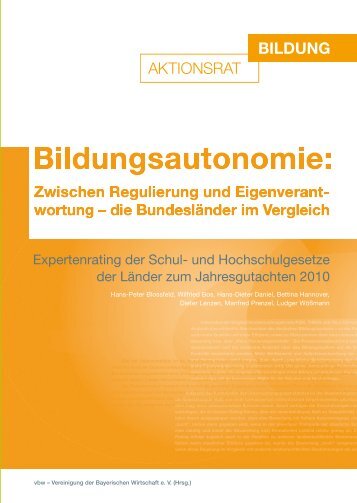 Expertenrating der Schul- und ... - Aktionsrat Bildung