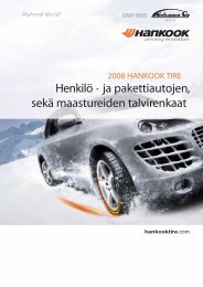 Henkilö - ja pakettiautojen, sekä maastureiden talvirenkaat - Fixus