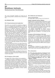 XV. Botulinum Antitoxin