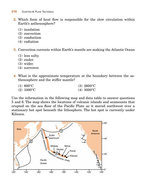 Chapter 8 Plate Tectonics