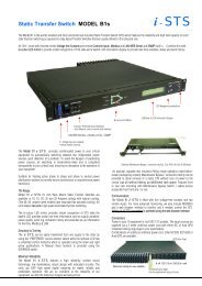 i-STS Model B1 Brochure - Fusion Power System