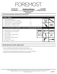 Instructions - Foremost