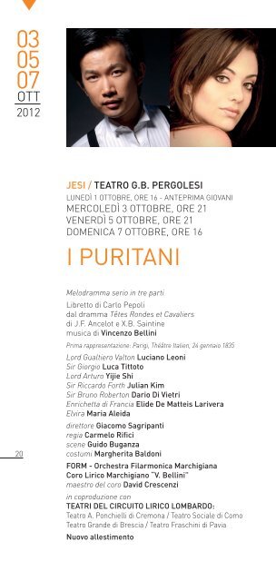 LIRICA - Fondazione Pergolesi Spontini