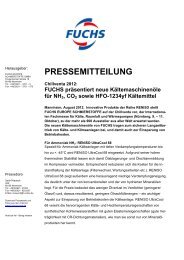 PI Chillventa 09-2012 - fuchs europe schmierstoffe gmbh