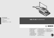 GBS 75 AE Professional