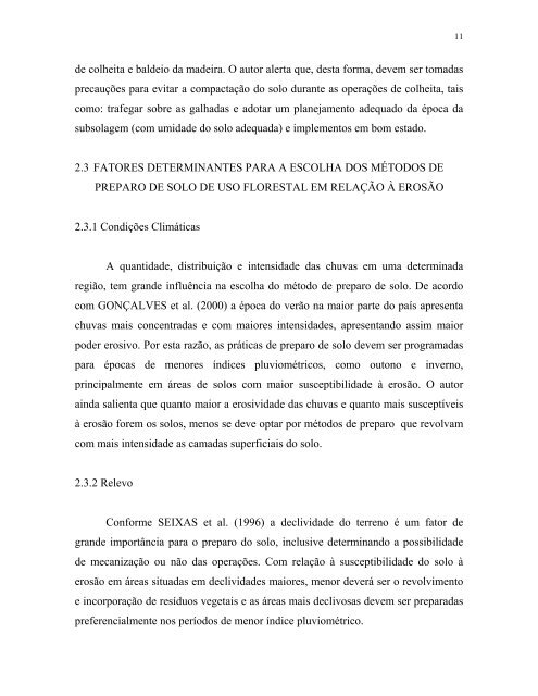 PERDAS DE SOLO E NUTRIENTES POR EROSÃO HÍDRICA EM ...