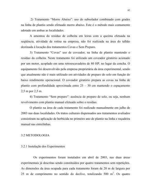 PERDAS DE SOLO E NUTRIENTES POR EROSÃO HÍDRICA EM ...