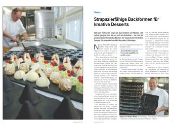 Strapazierfähige Backformen für kreative Desserts - Hotel & Gastro ...