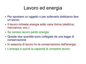 Lezione del 16/3/2010 - Fisica