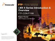 Freescale PowerPoint Template