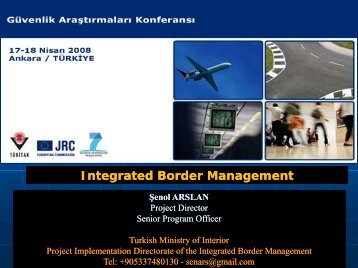 Integrated Integrated Border Management Management Integrated ...