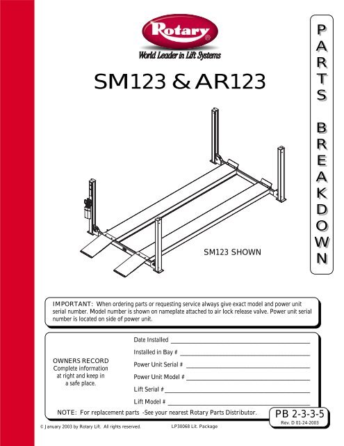 SM123 & AR123 - Atlantic Auto Suppliers