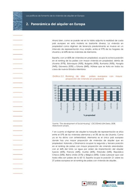 Políticas de fomento de la vivienda de alquiler en Europa - Garraioak