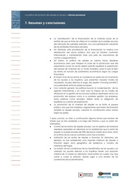 Políticas de fomento de la vivienda de alquiler en Europa - Garraioak