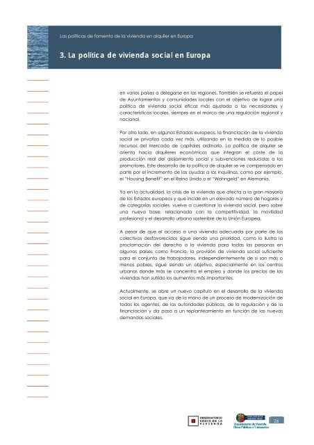 Políticas de fomento de la vivienda de alquiler en Europa - Garraioak