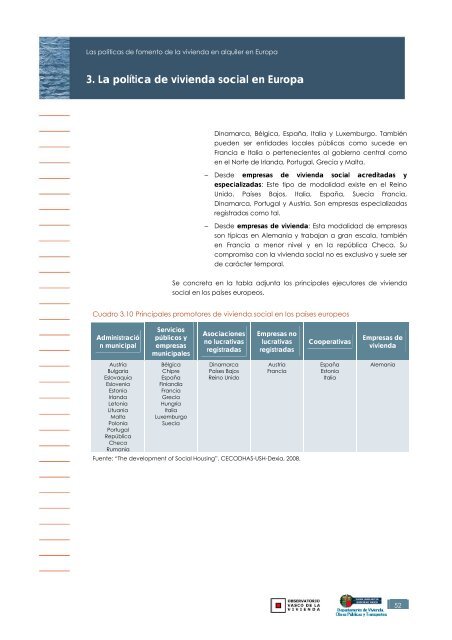 Políticas de fomento de la vivienda de alquiler en Europa - Garraioak