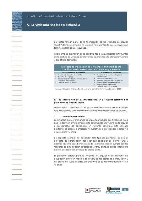 Políticas de fomento de la vivienda de alquiler en Europa - Garraioak