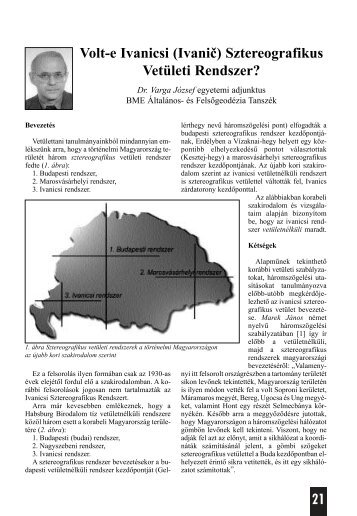 Sztereografikus Vetületi Rendszer? - Földmérési és Távérzékelési ...