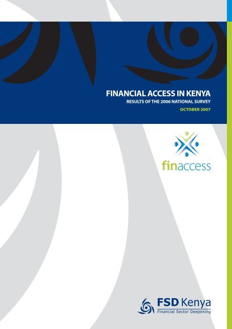 2006 FinAccess report - FSD Kenya