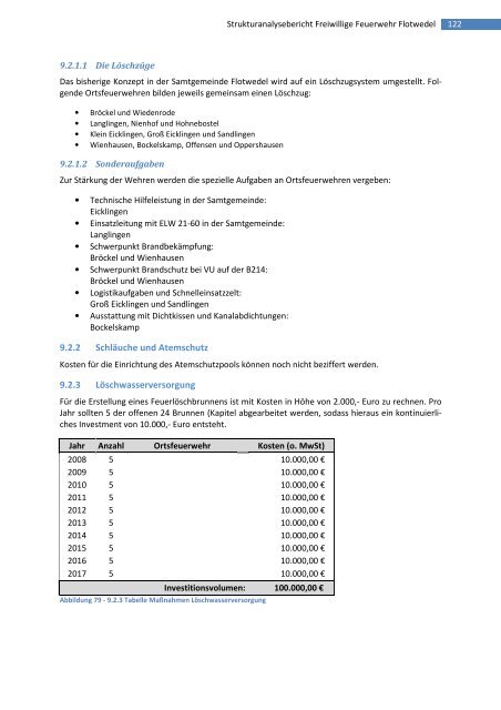 Strukturanalysebericht 2008 - Samtgemeinde Flotwedel