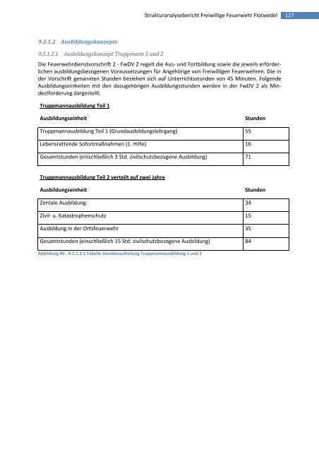 Strukturanalysebericht 2008 - Samtgemeinde Flotwedel