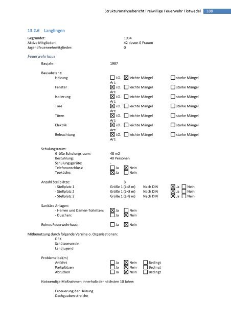 Strukturanalysebericht 2008 - Samtgemeinde Flotwedel