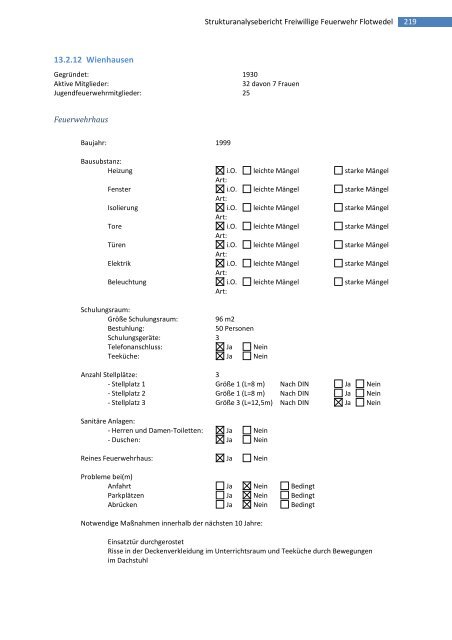 Strukturanalysebericht 2008 - Samtgemeinde Flotwedel