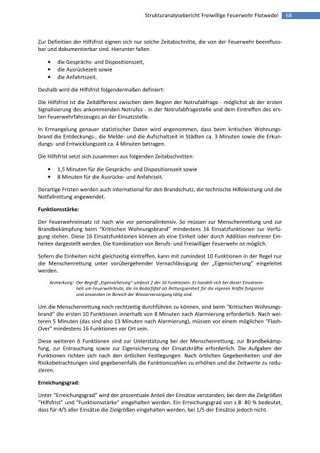 Strukturanalysebericht 2008 - Samtgemeinde Flotwedel