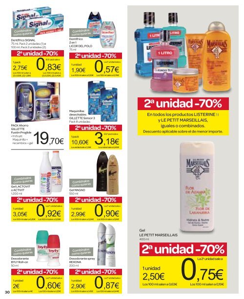 2a unidad -70% - Carrefour