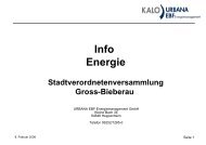 Potenzial Erneuerbarer Energien - FWG Groß-Bieberau
