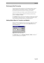 Electrospray Data Processing Setting Adduct Mass for Transform and ...