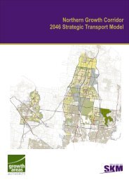 Transport Modelling - Growth Areas Authority