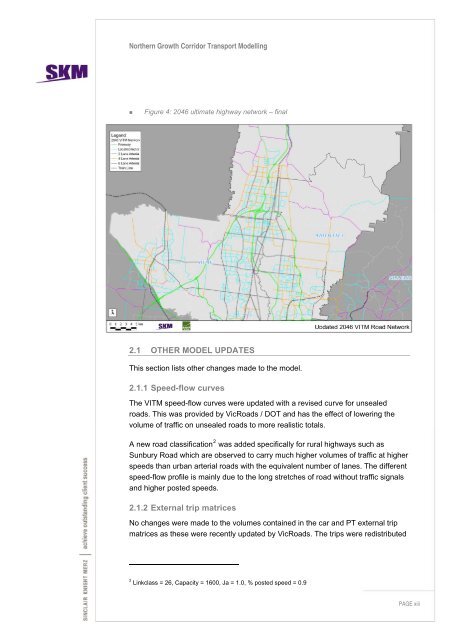 Transport Modelling - Growth Areas Authority