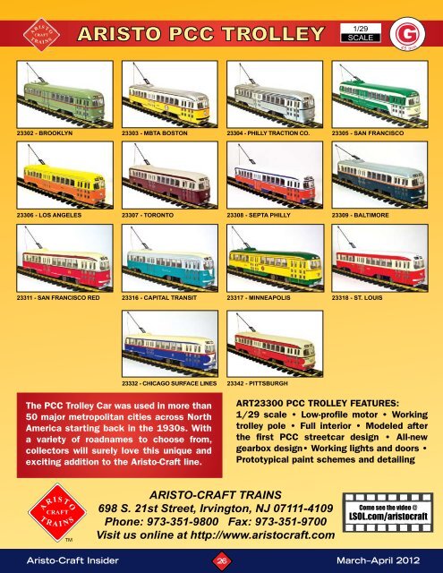 Insider March-April 2012 - G Scale News